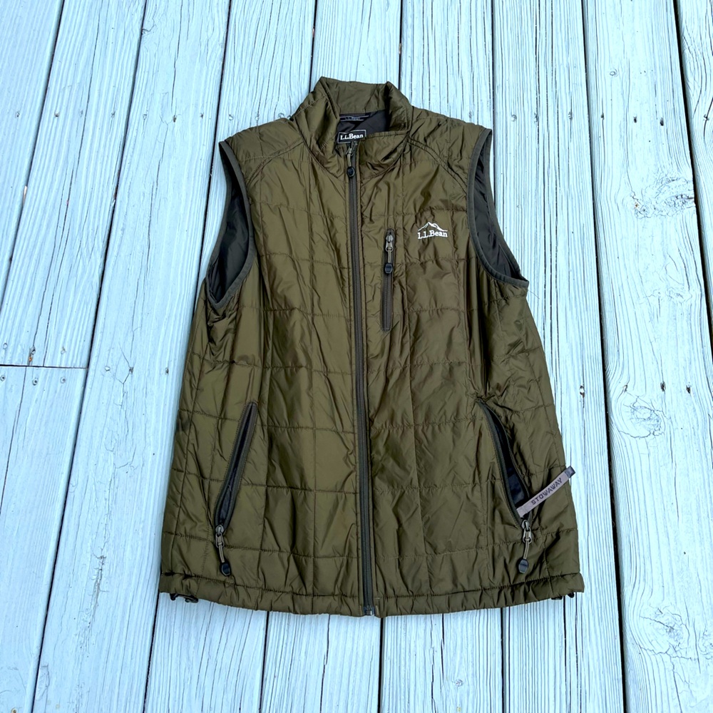 LL Bean packable puffer vest